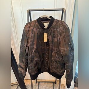 Denim and Supply Ralph Lauren Camo Bomber Jacket Size: XXL NWT